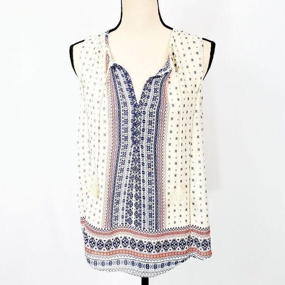 Collective concepts boho tassel top M - Picture 1 of 8